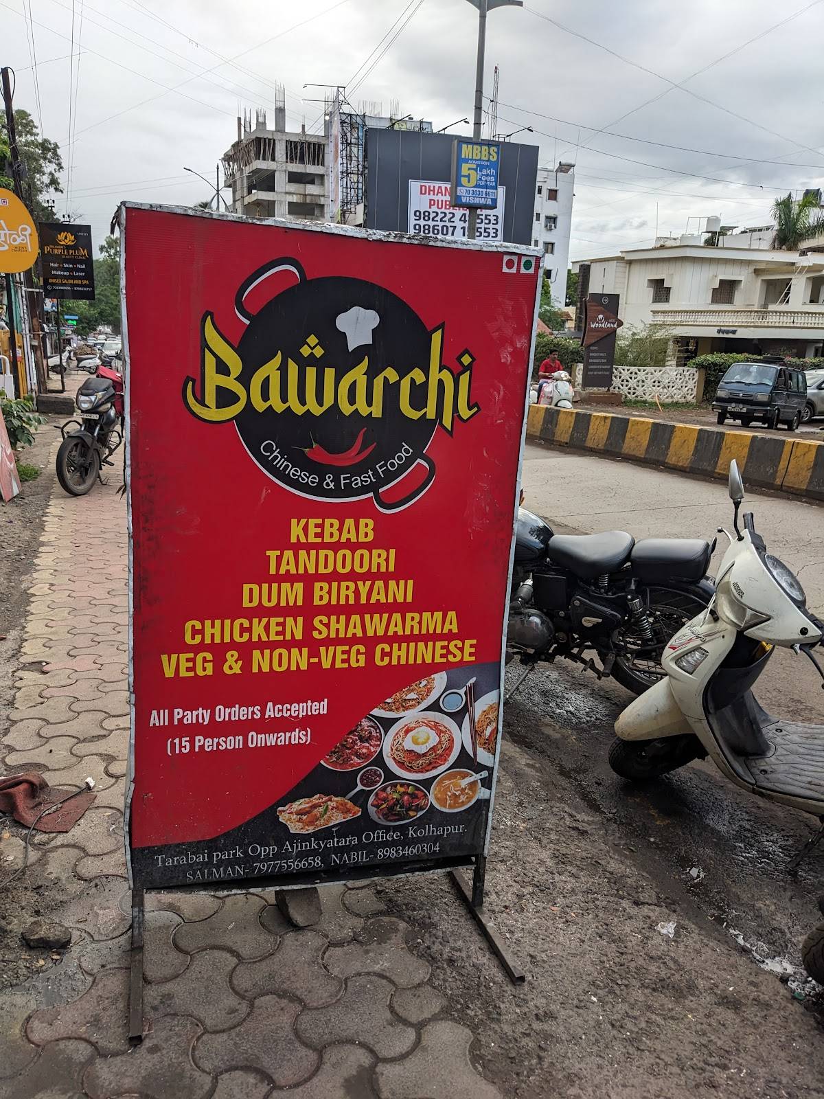 Bawarchi Chinese & fast food menu