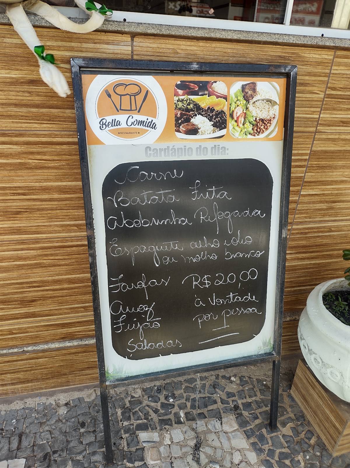 Bella Comida cardápio