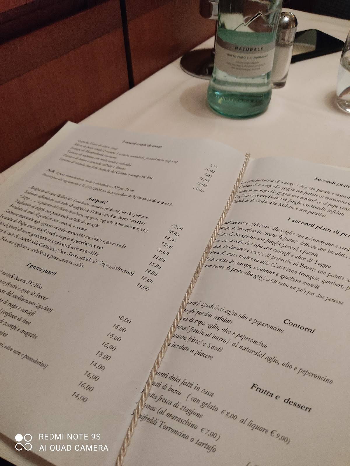 Menu di Belluccio'S 