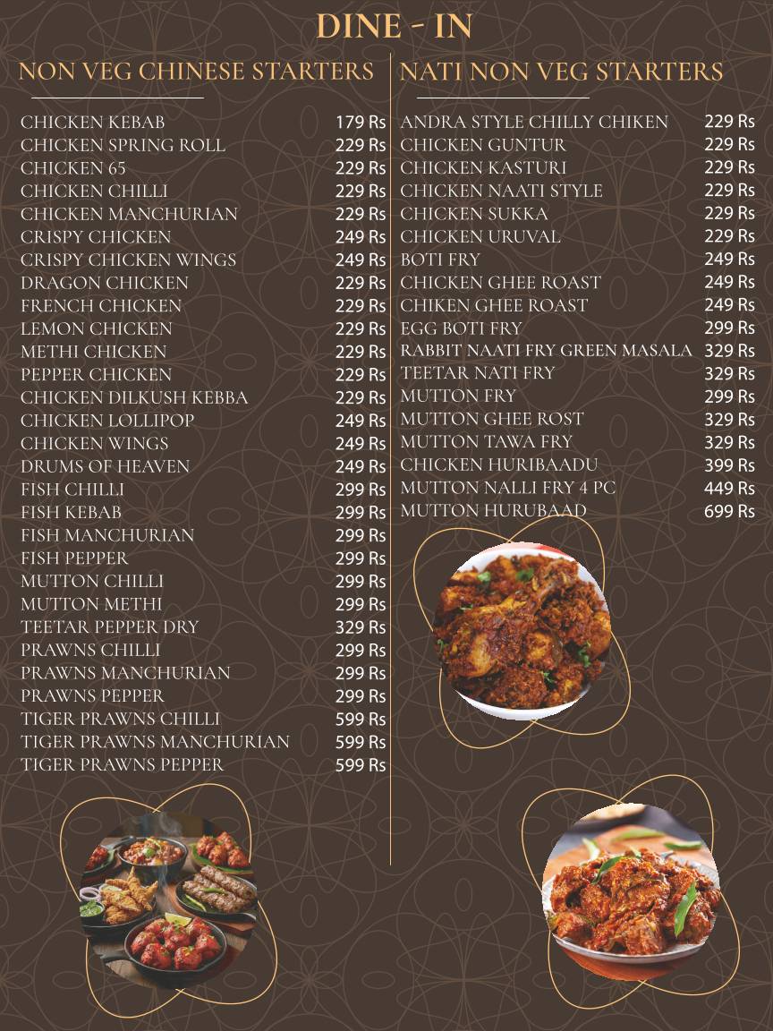 Hawk High Resto - Chikkabanavara menu