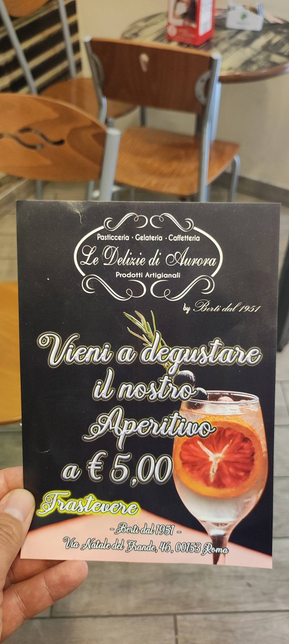 Menu di Berti Caffe 