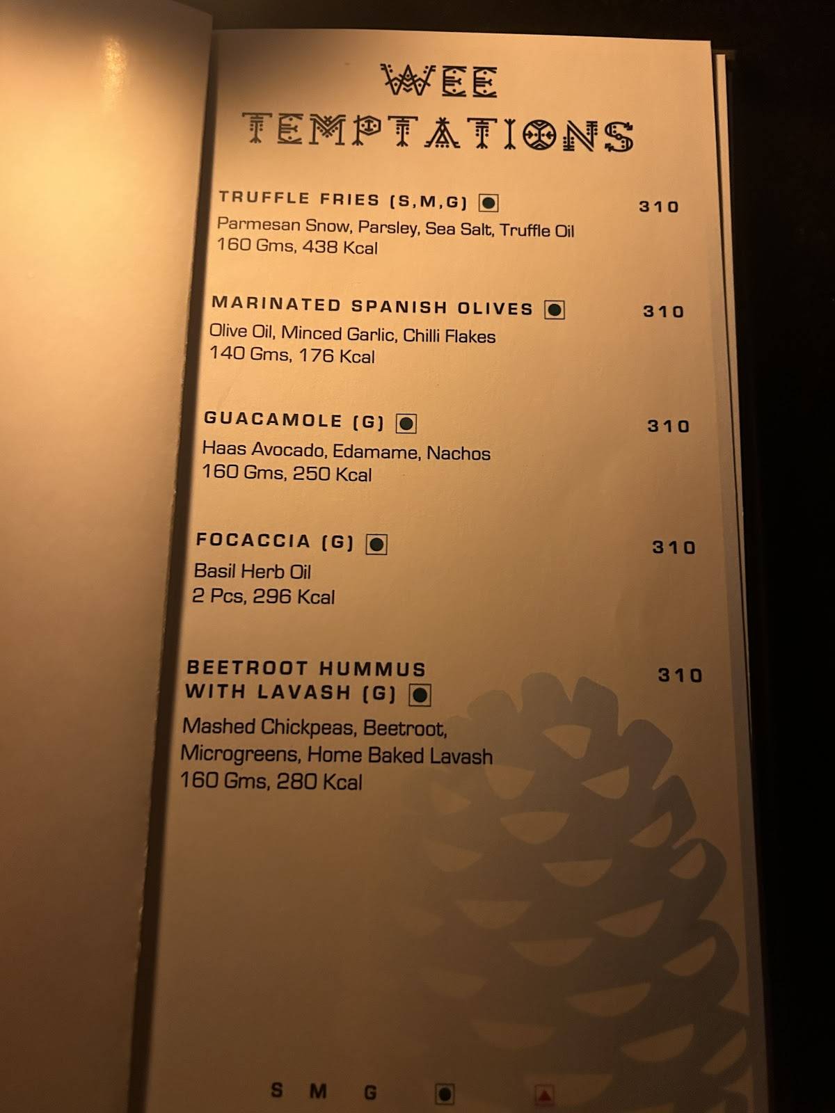 Beyul - Mystical Rooftop Bar and Lounge menu