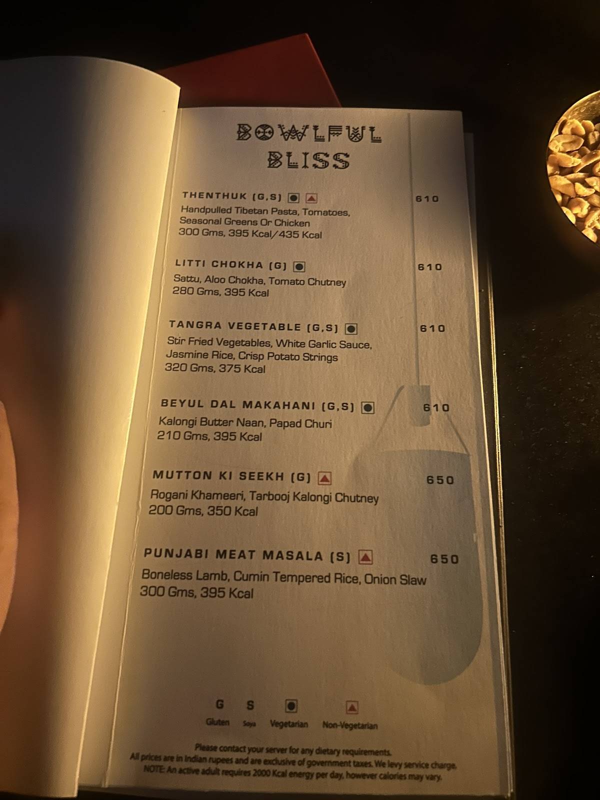 Beyul - Mystical Rooftop Bar and Lounge menu