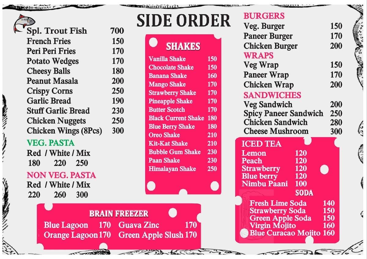 Himalayan Pizza - Bir menu