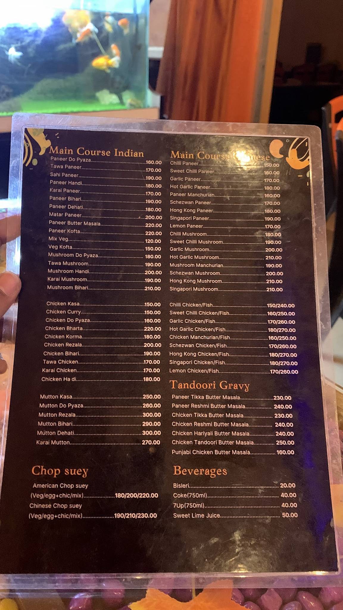 Menu at Black Pepper, Ghuni, Gouranganagar Dhalai Rasta