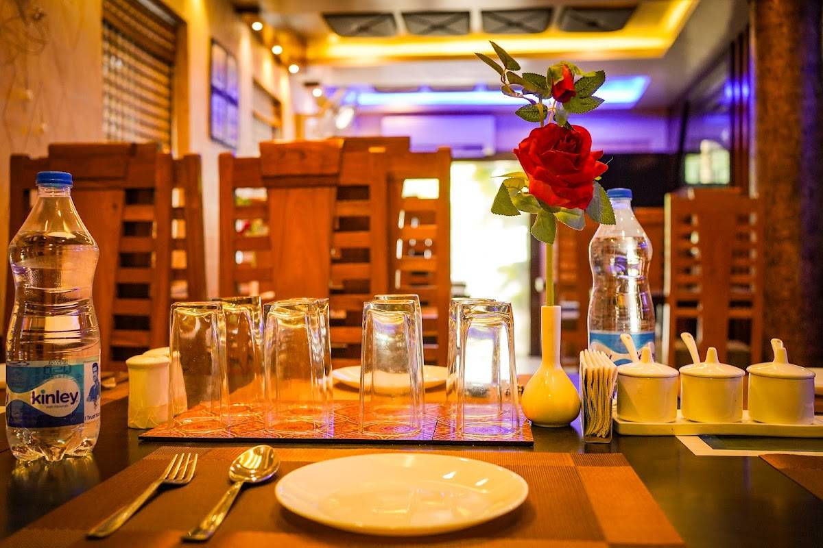 Blue Diamond Hotel and Restaurant menu