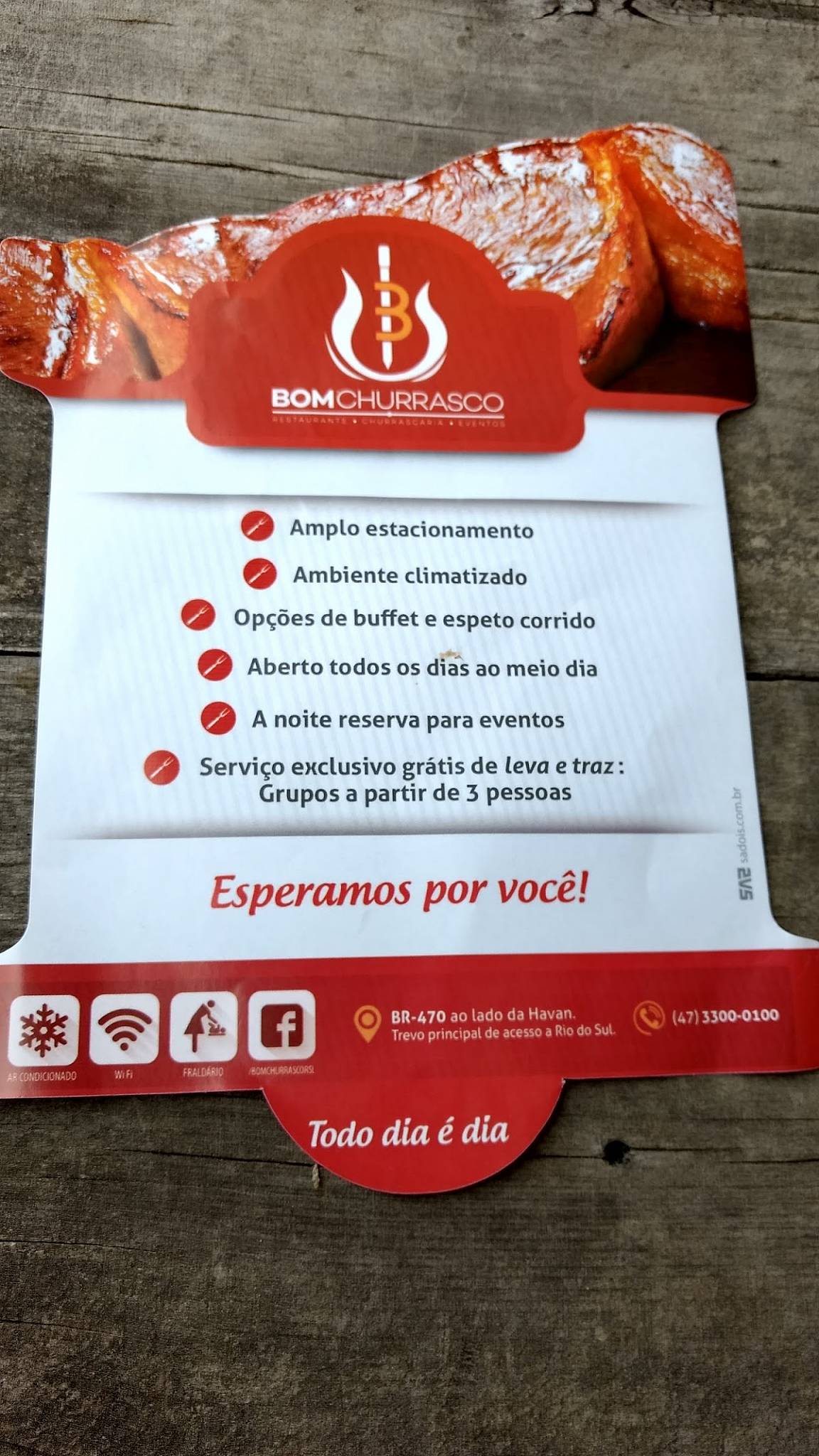 Bom Churrasco cardápio
