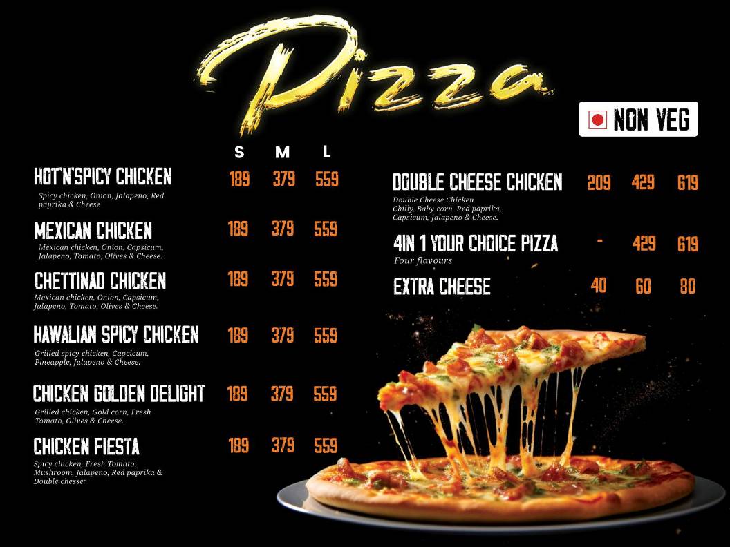 Bon Bon Bakery menu