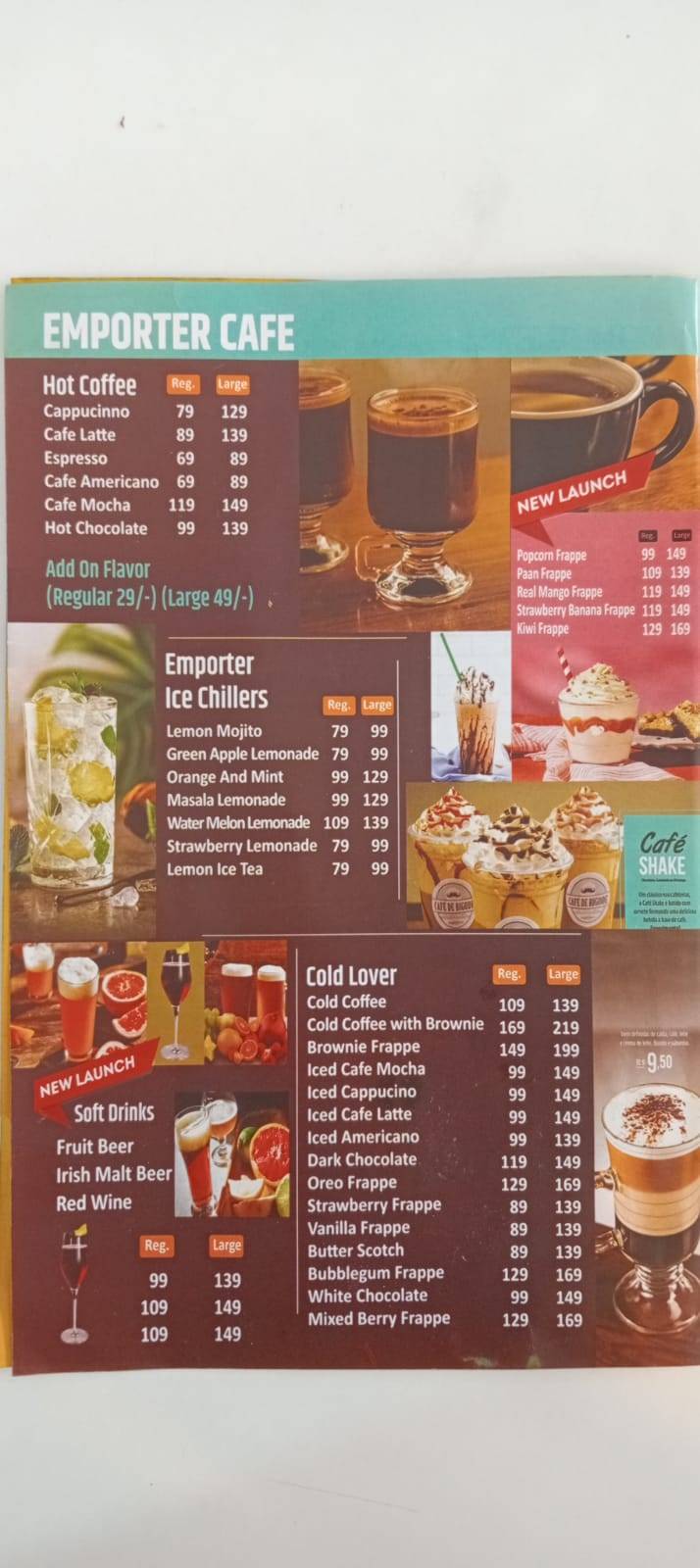 Burger Junction & Restaurant menu