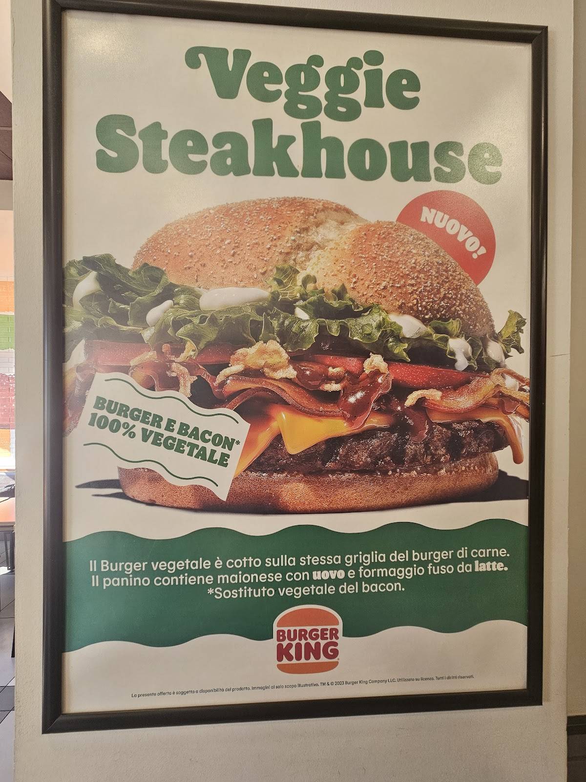 Menu di Burger King 