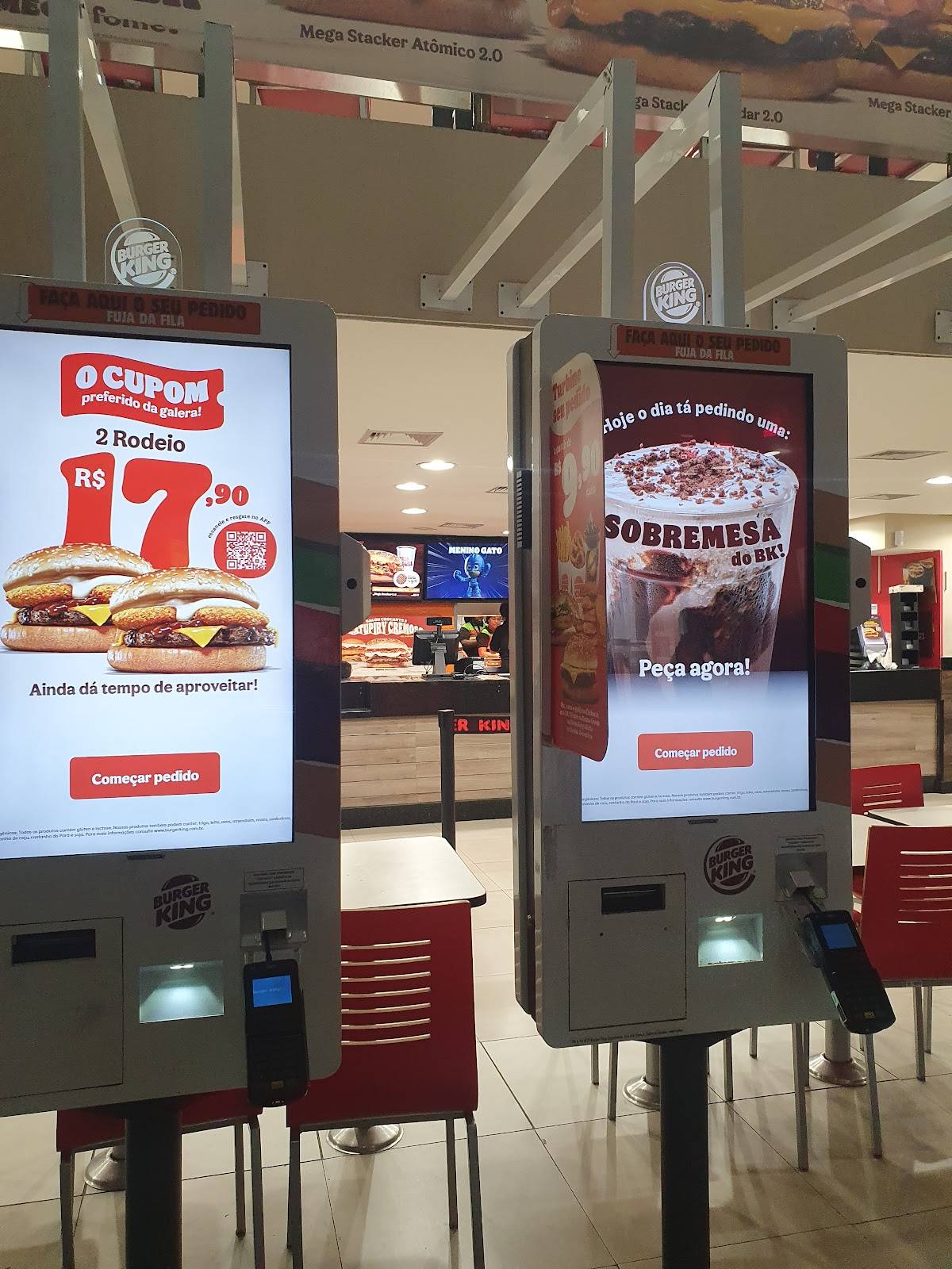 Burger King cardápio
