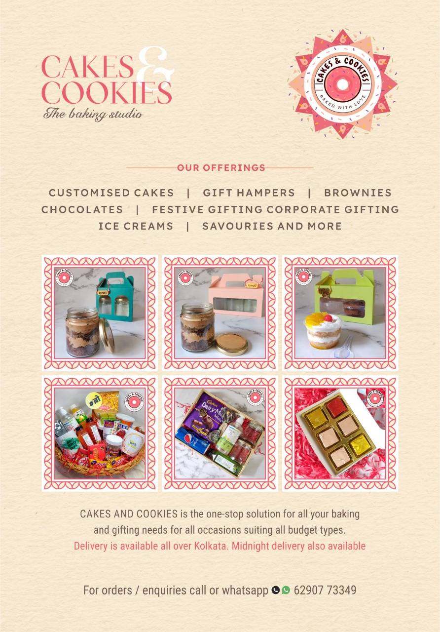 CAKES & COOKIES menu