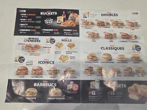Menu de #CHB - Roubaix