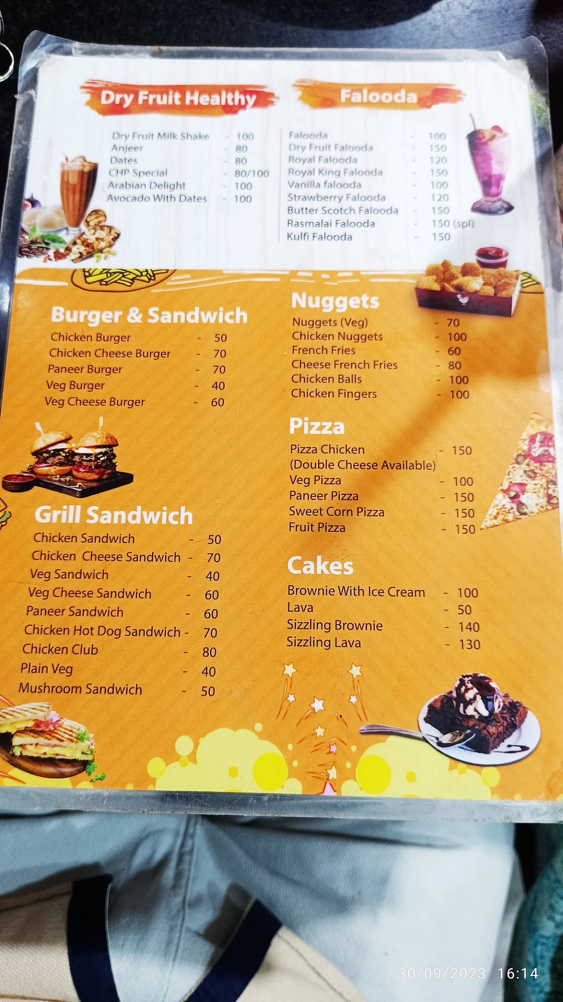 CHENNAI HOT PUFFS menu