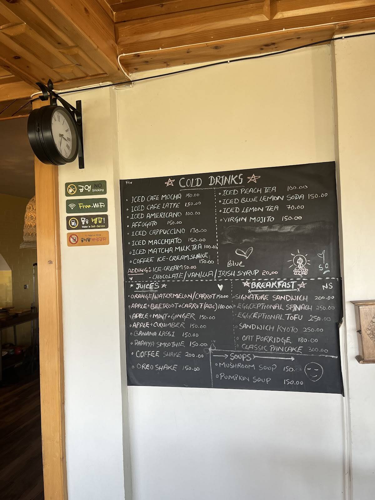 Cafe129 menu