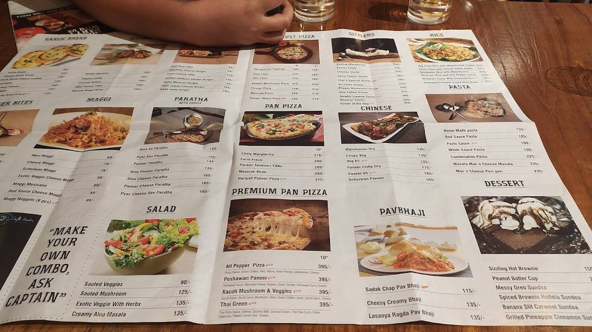 Cafe Beats - Restro Lounge, Vapi menu