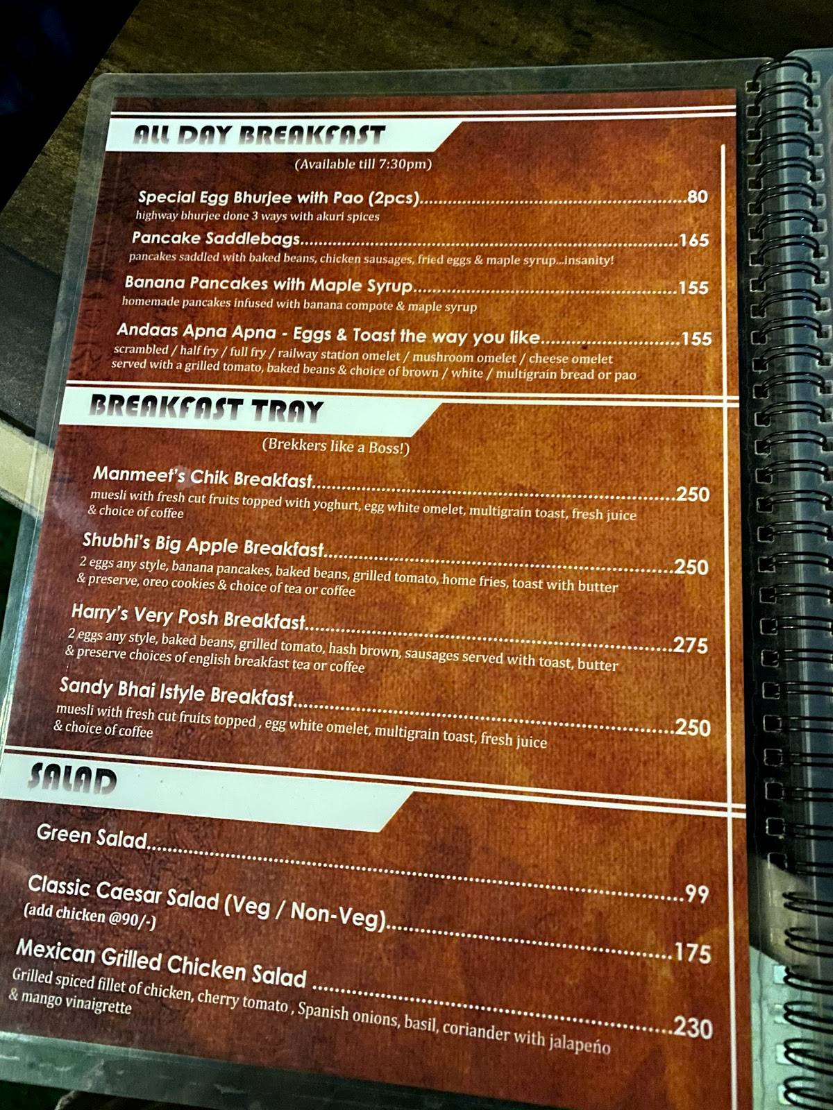 Menu at Cafe Crave, Sonipat