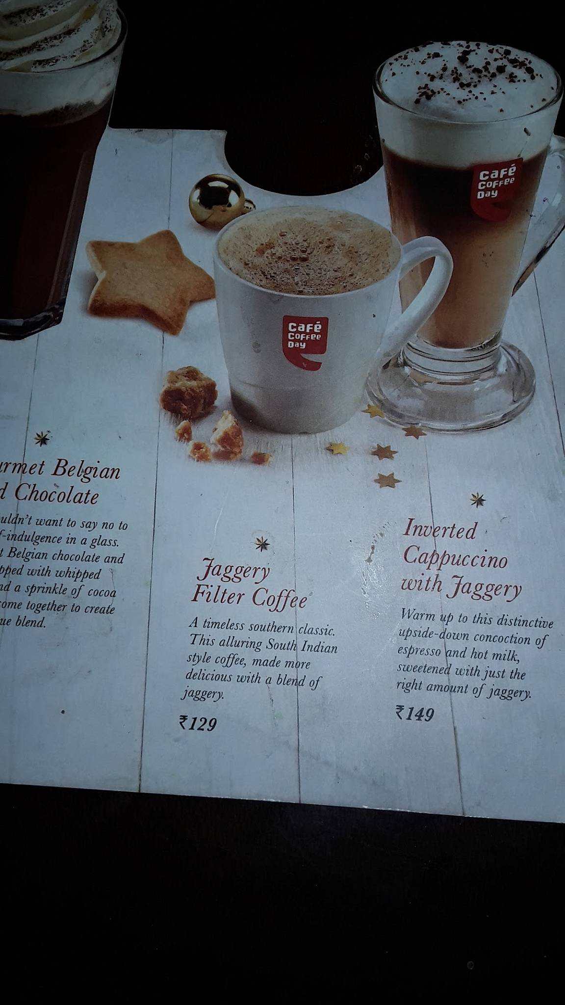 Café Coffee Day - Viman Nagar menu
