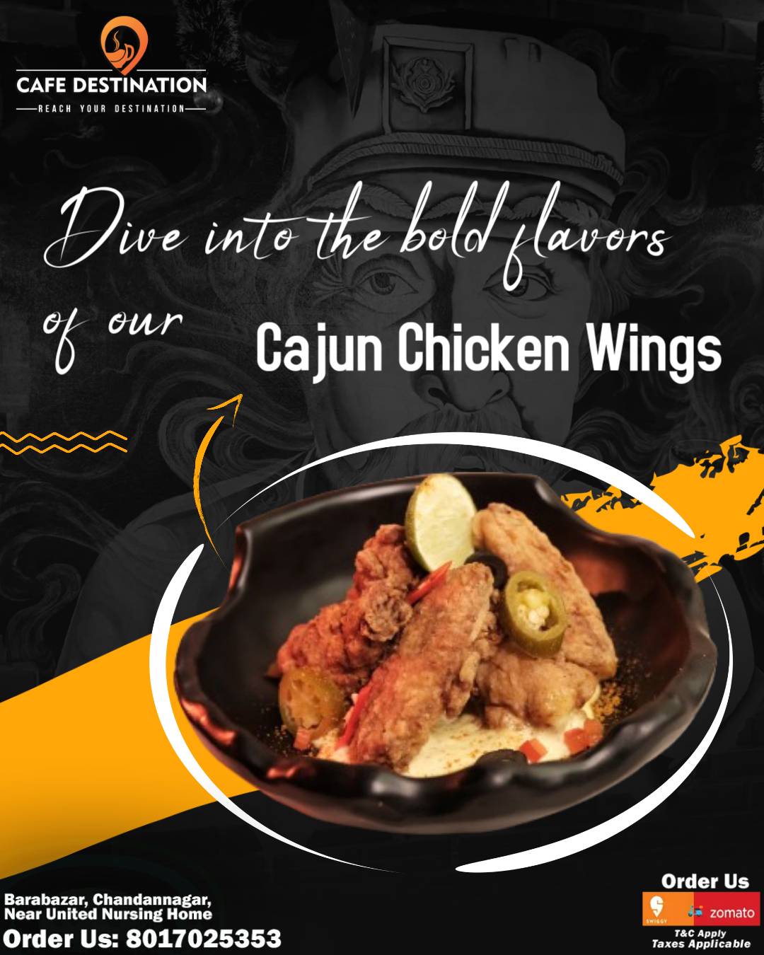 Cafe Destination menu