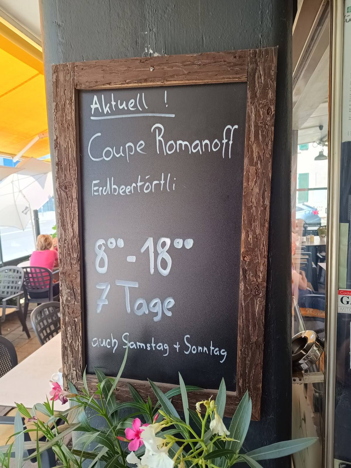 Menu di Café Disler 