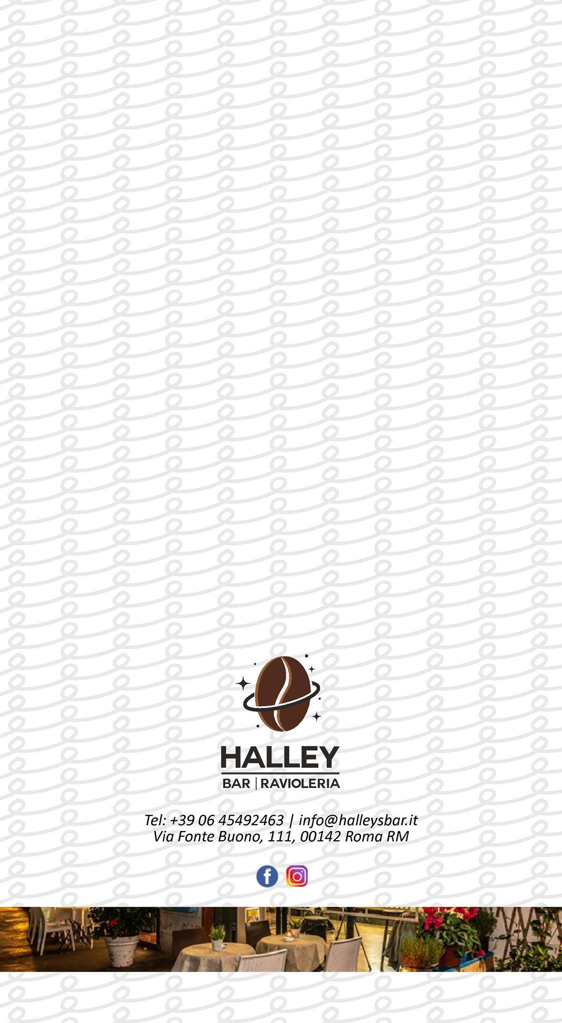 Menu di Halley S.n.c. Roma 
