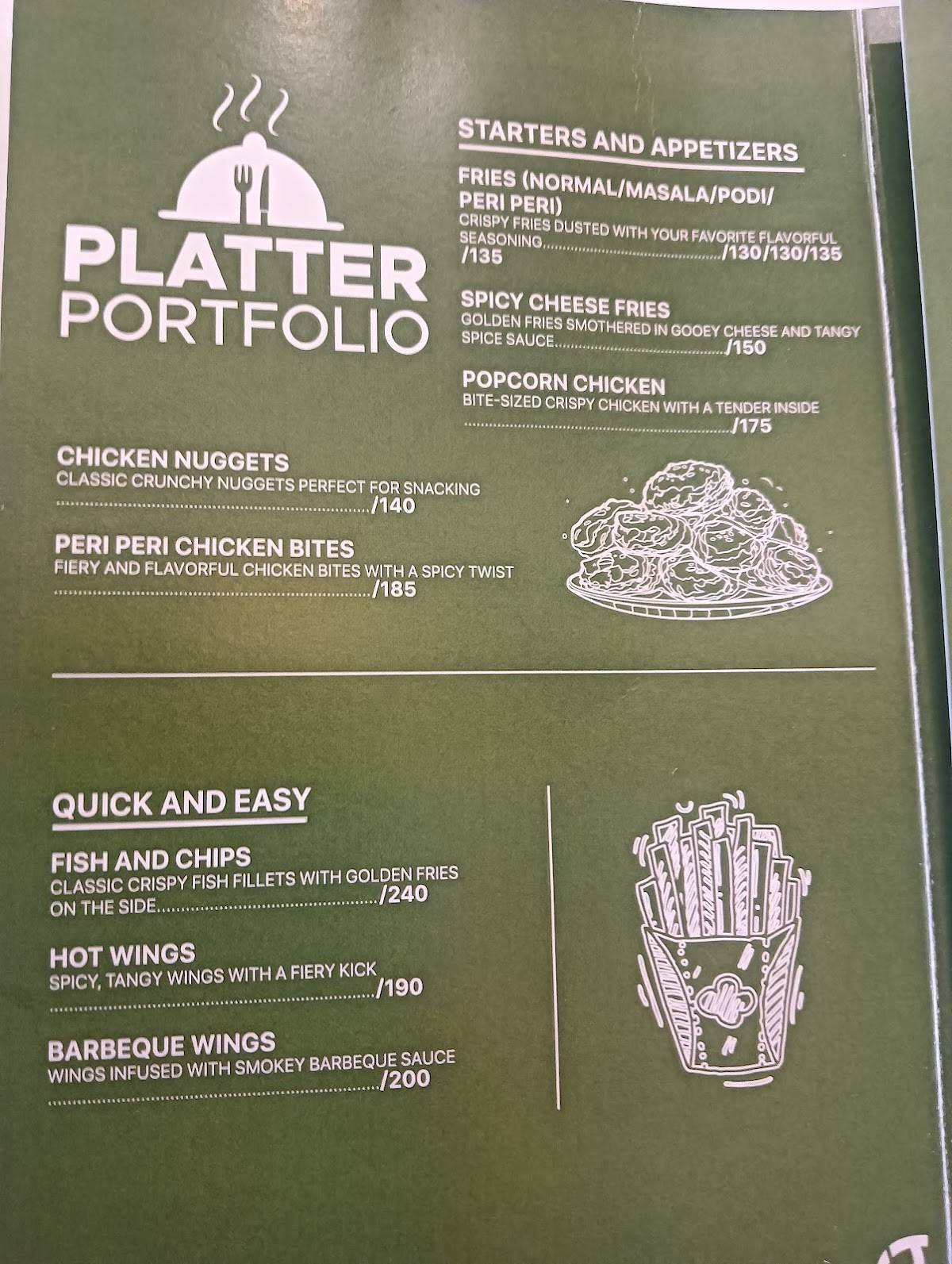 Cafe Leventy8 menu