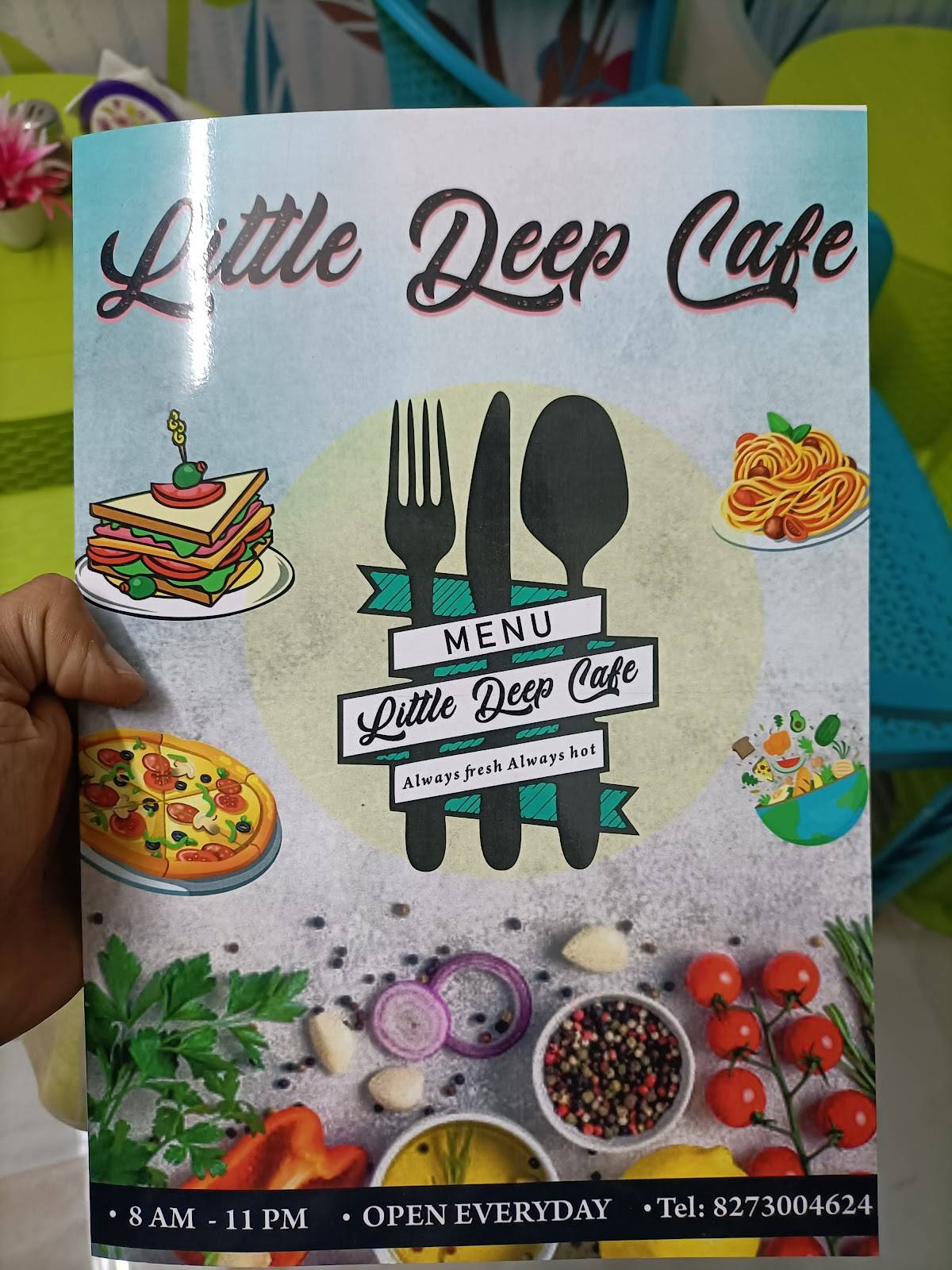 Little deep Cafe menu