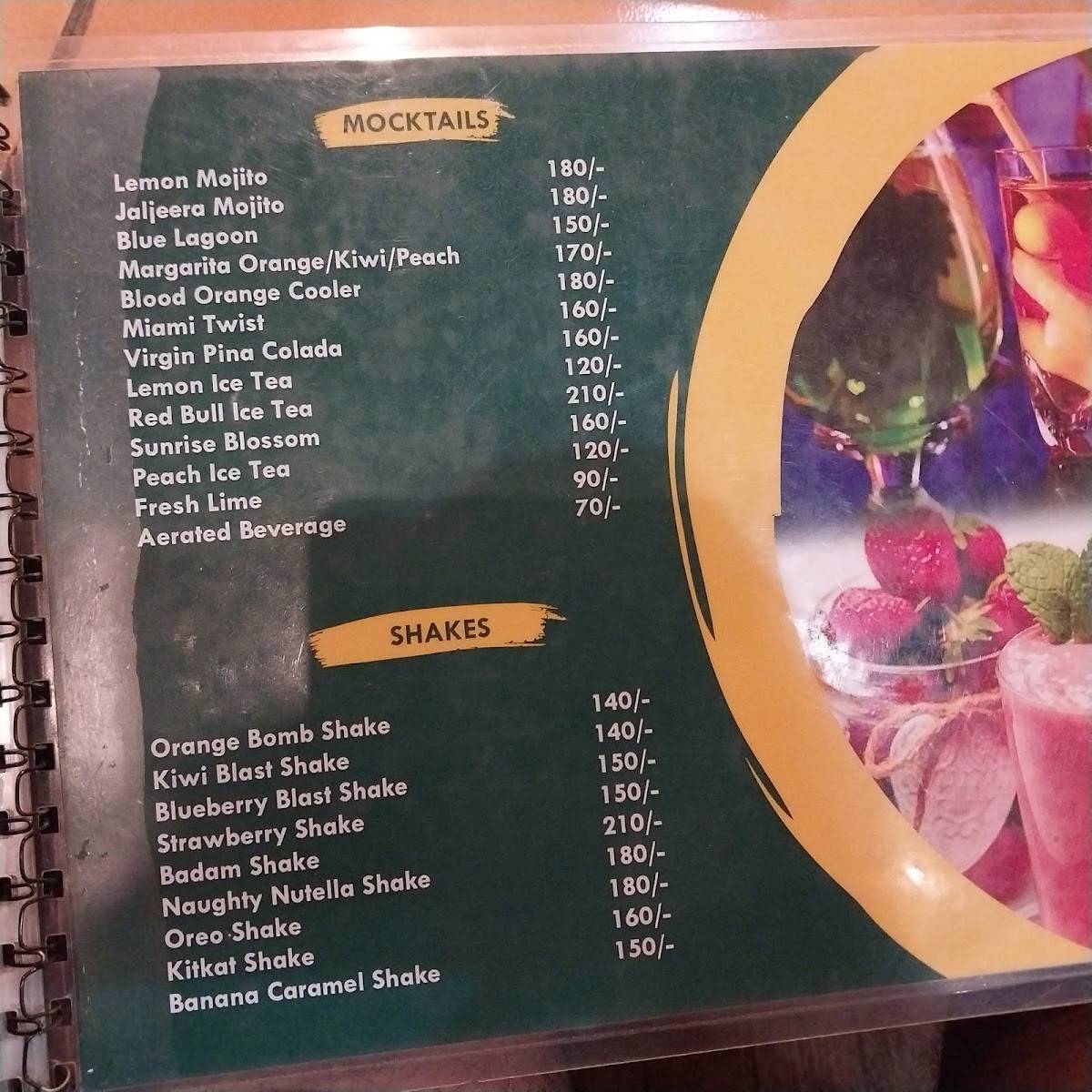 Cafe Lychee Tree menu