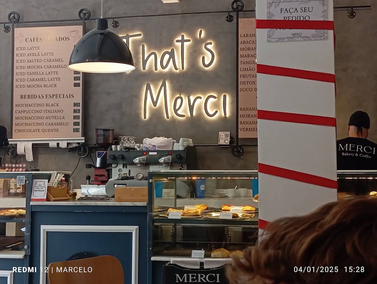 Merci Padaria Artesanal - Centro cardápio