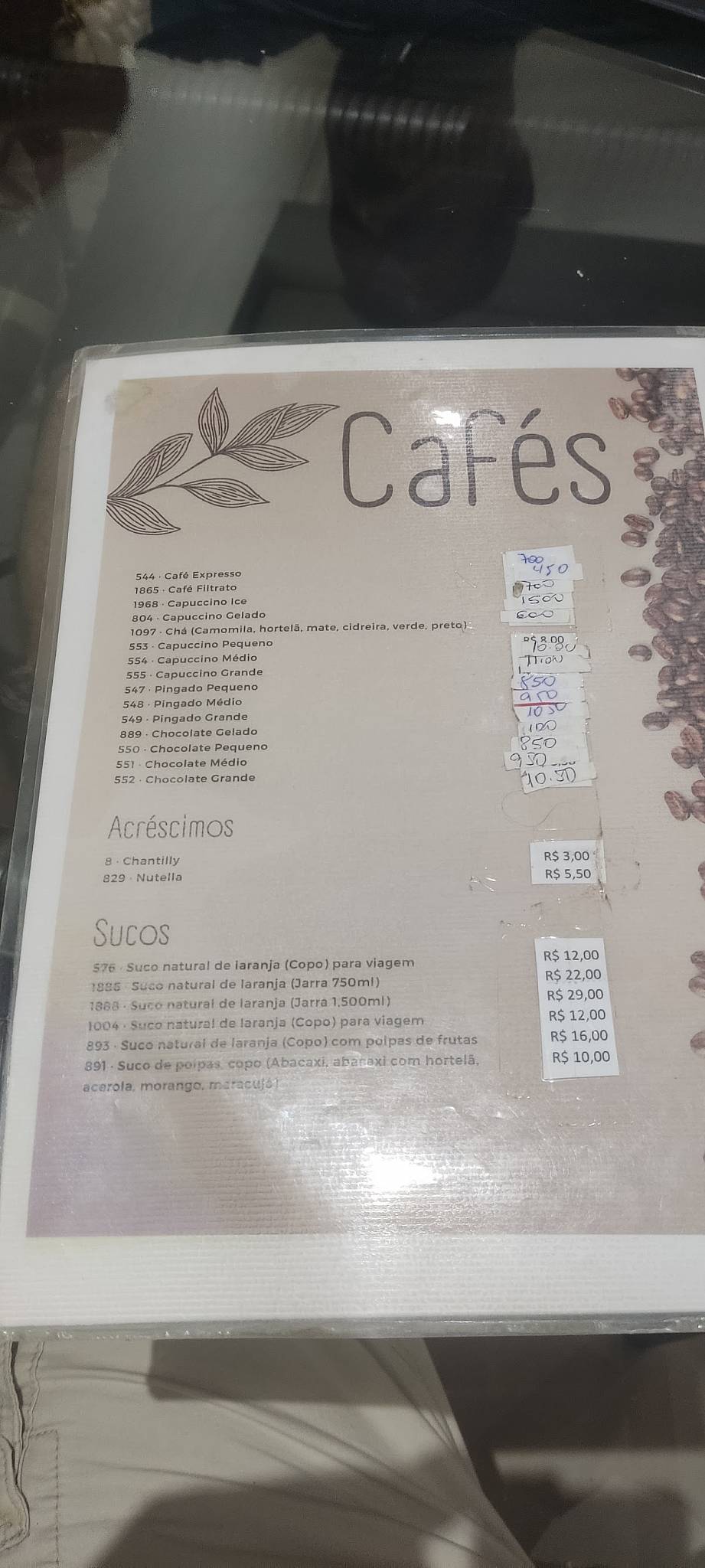 Padaria Pão Mania cardápio