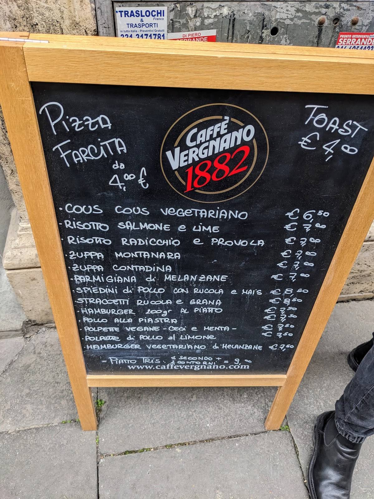 Menu di Caffe Mus 
