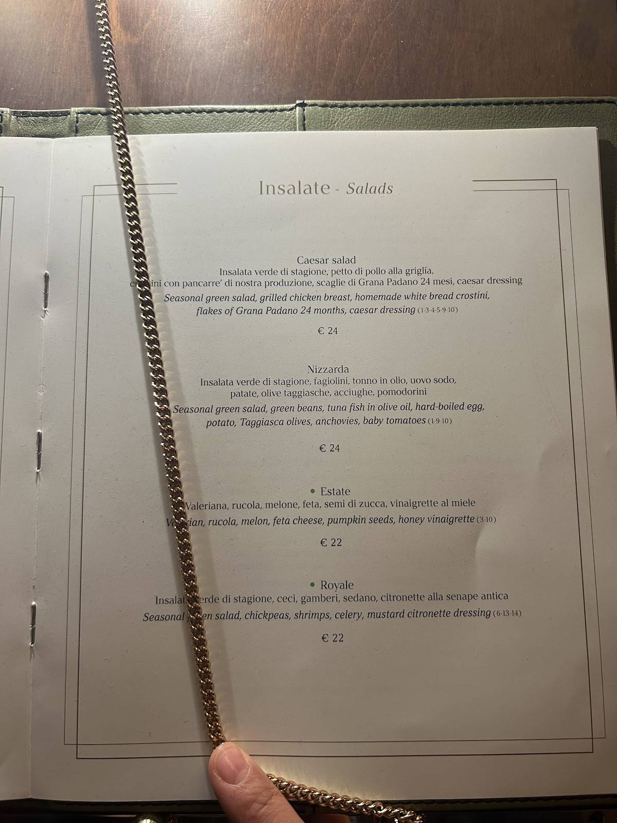 Menu di Paszkowski 