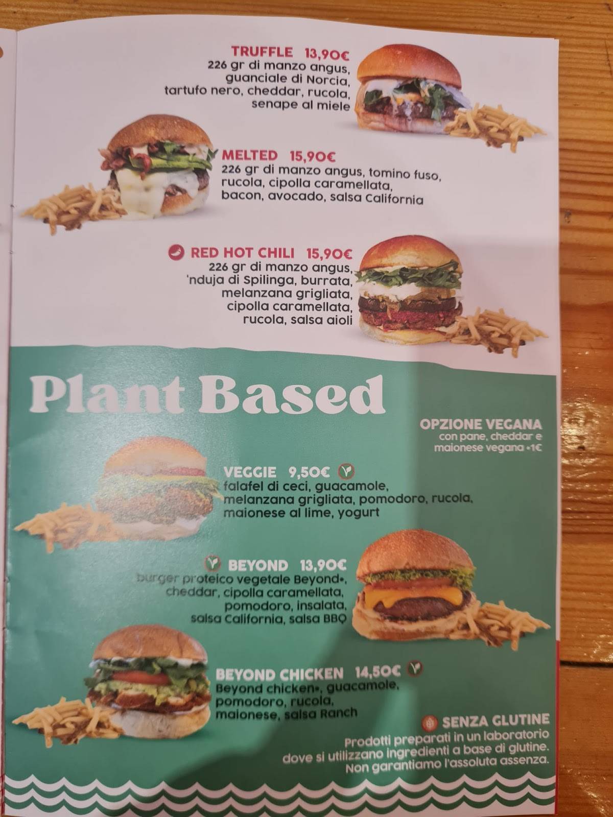 Menu di California Cookhouse - Montesacro 