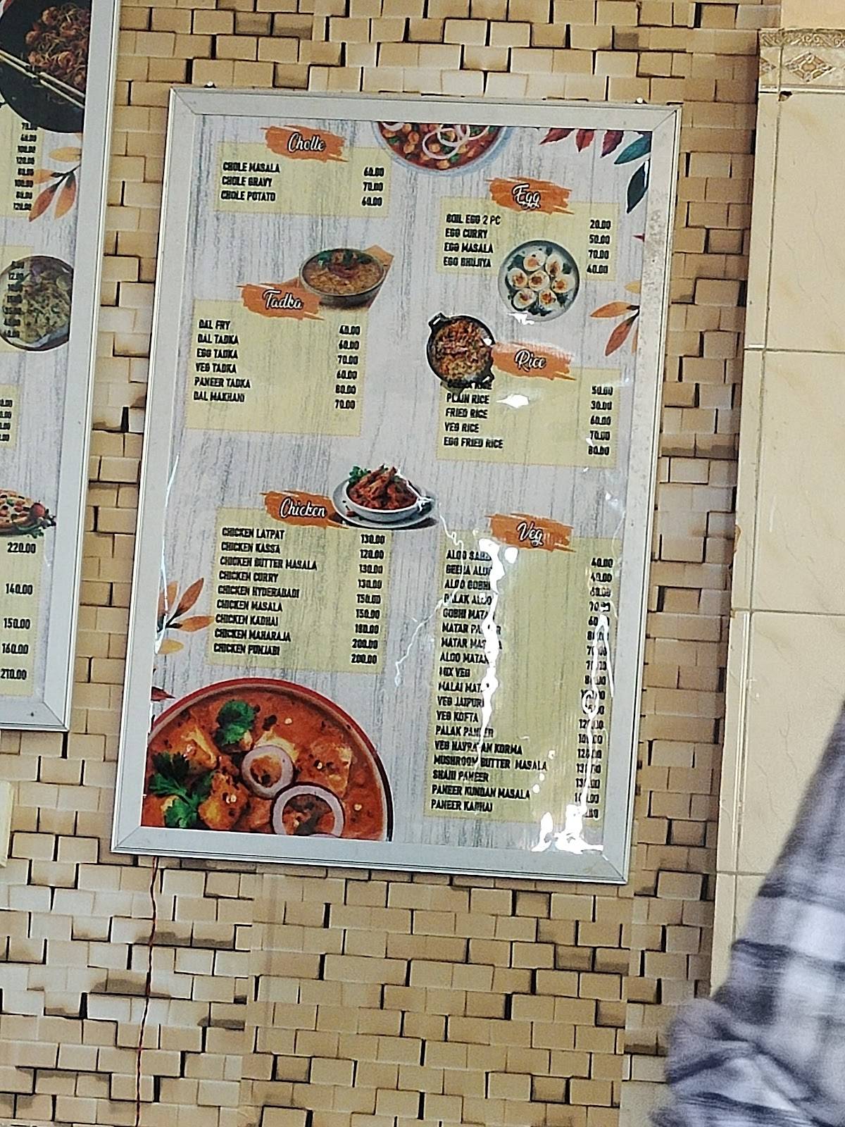 Calorie Canteen menu