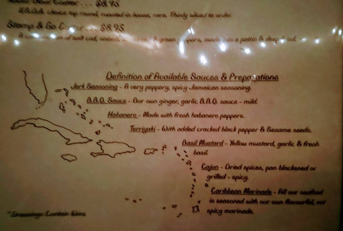 Menu at Calypso Restaurant & Raw Bar, Pompano Beach