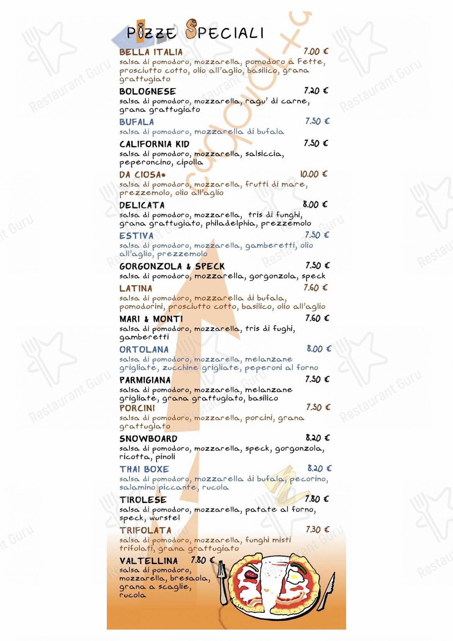 Pizzeria Ristorante Capovolta in Padova - Детское