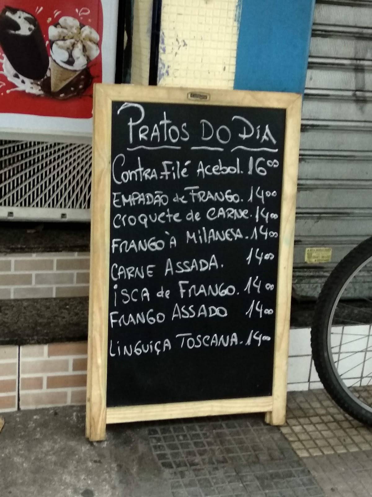 Casa Banine Refeições cardápio