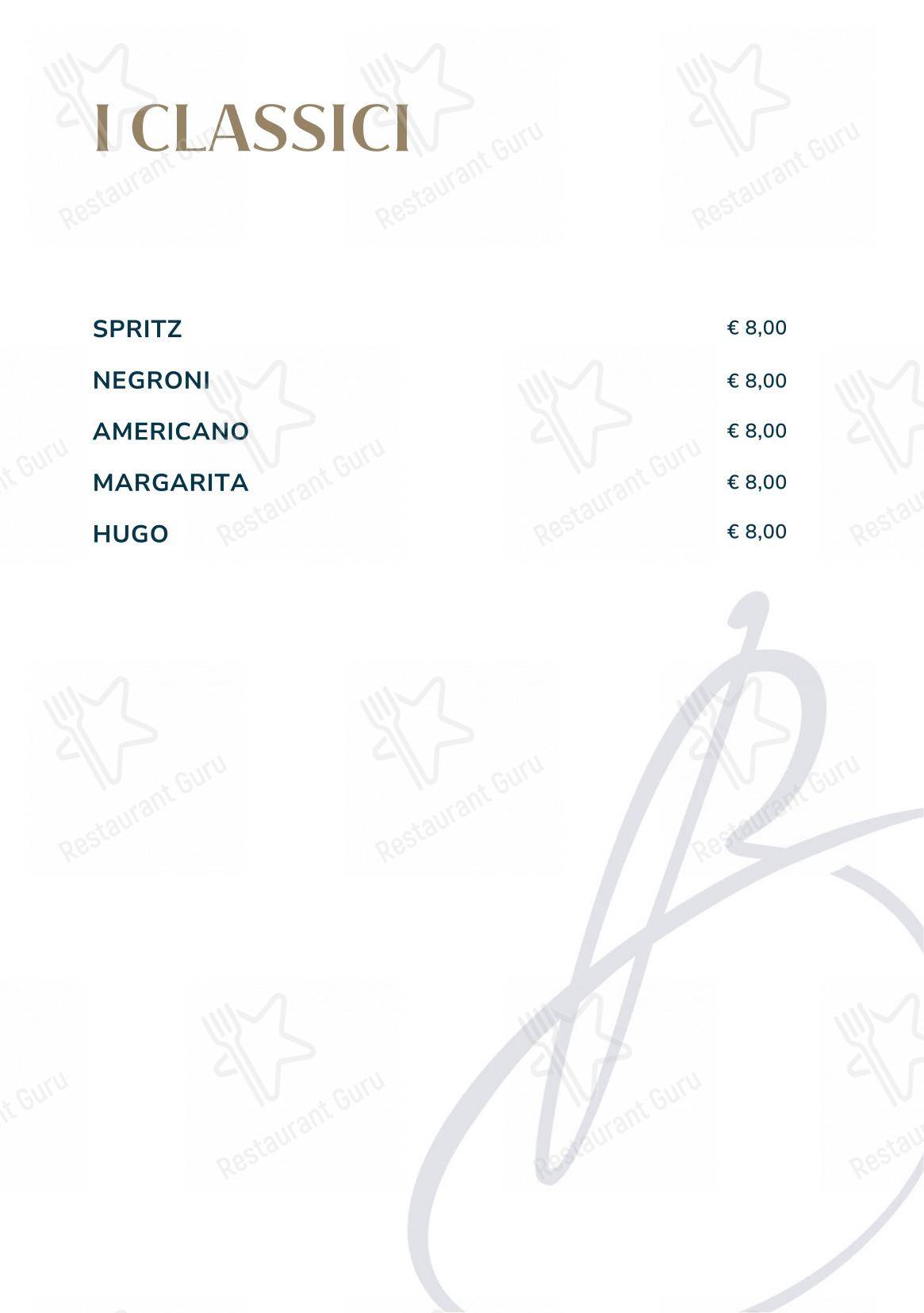 Menu di Casa Bi Restaurant - Menu