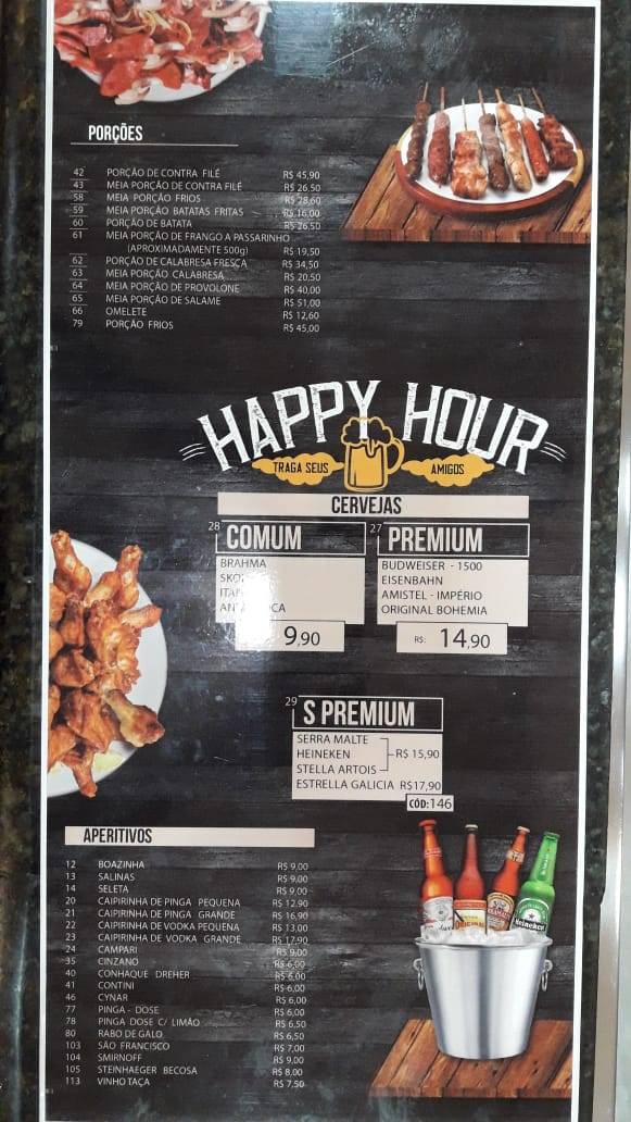 Menu em Casa Palma Pães e Doces restaurante, São Paulo