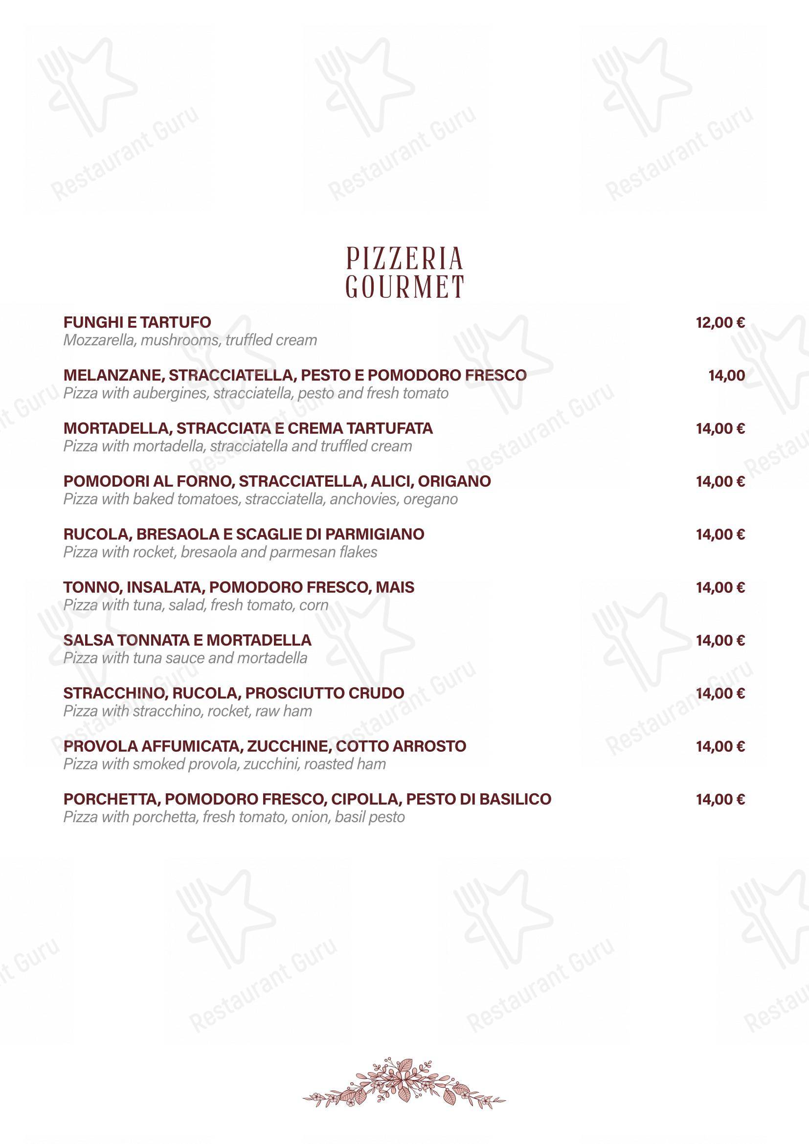 Menu di Casa Sceppa - Menu