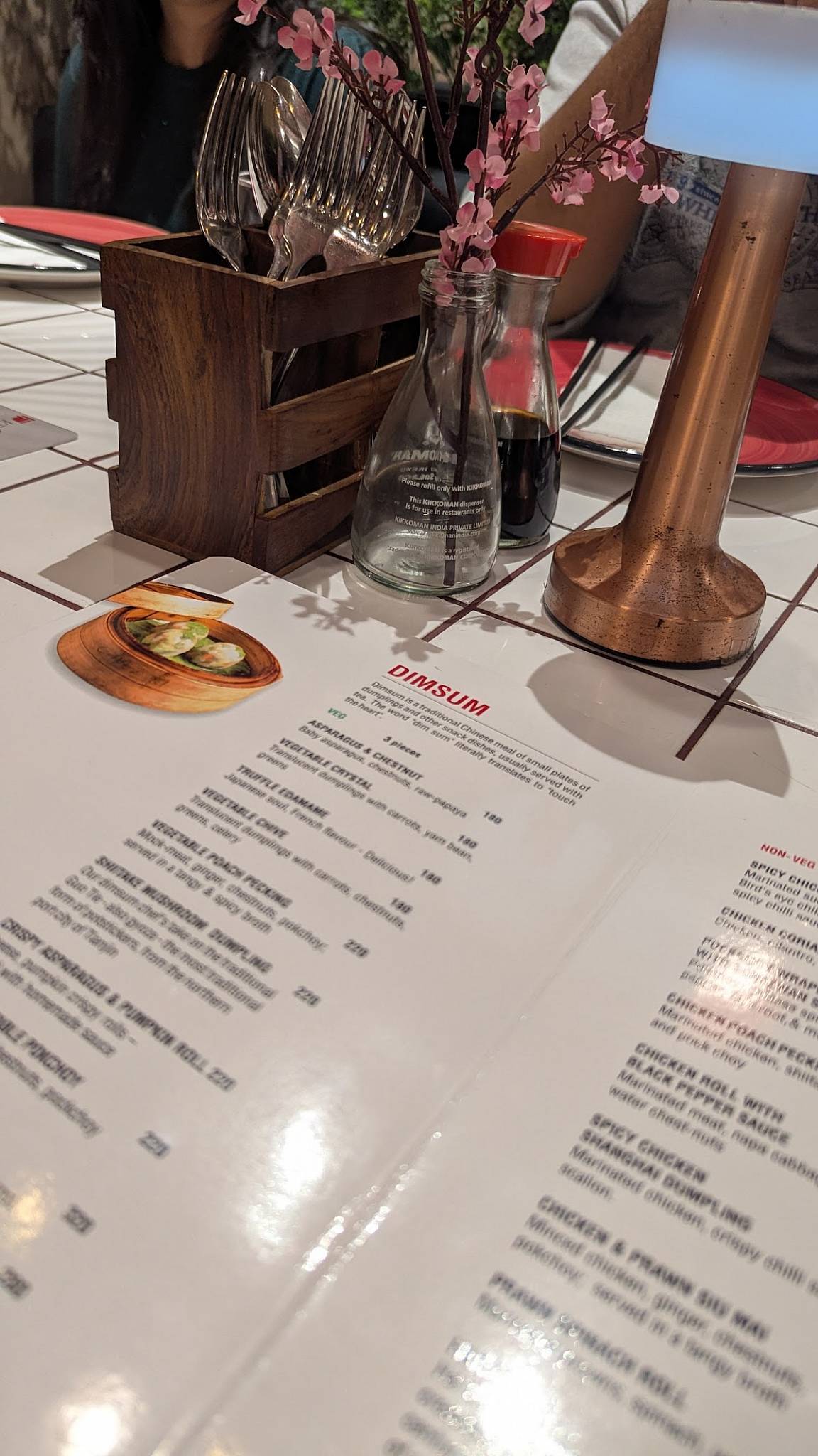 Cha menu