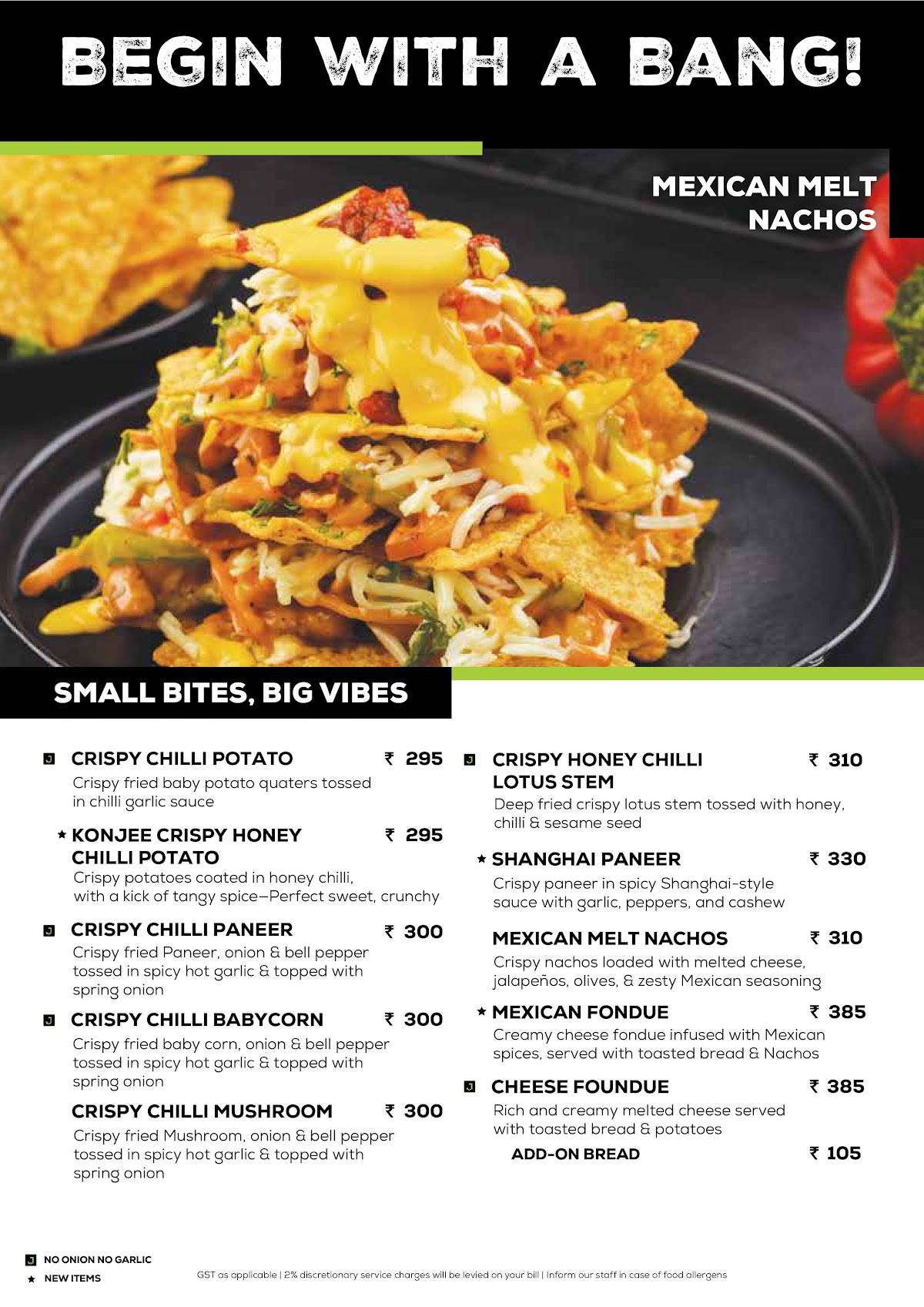 Chai Break - Allenby Road menu