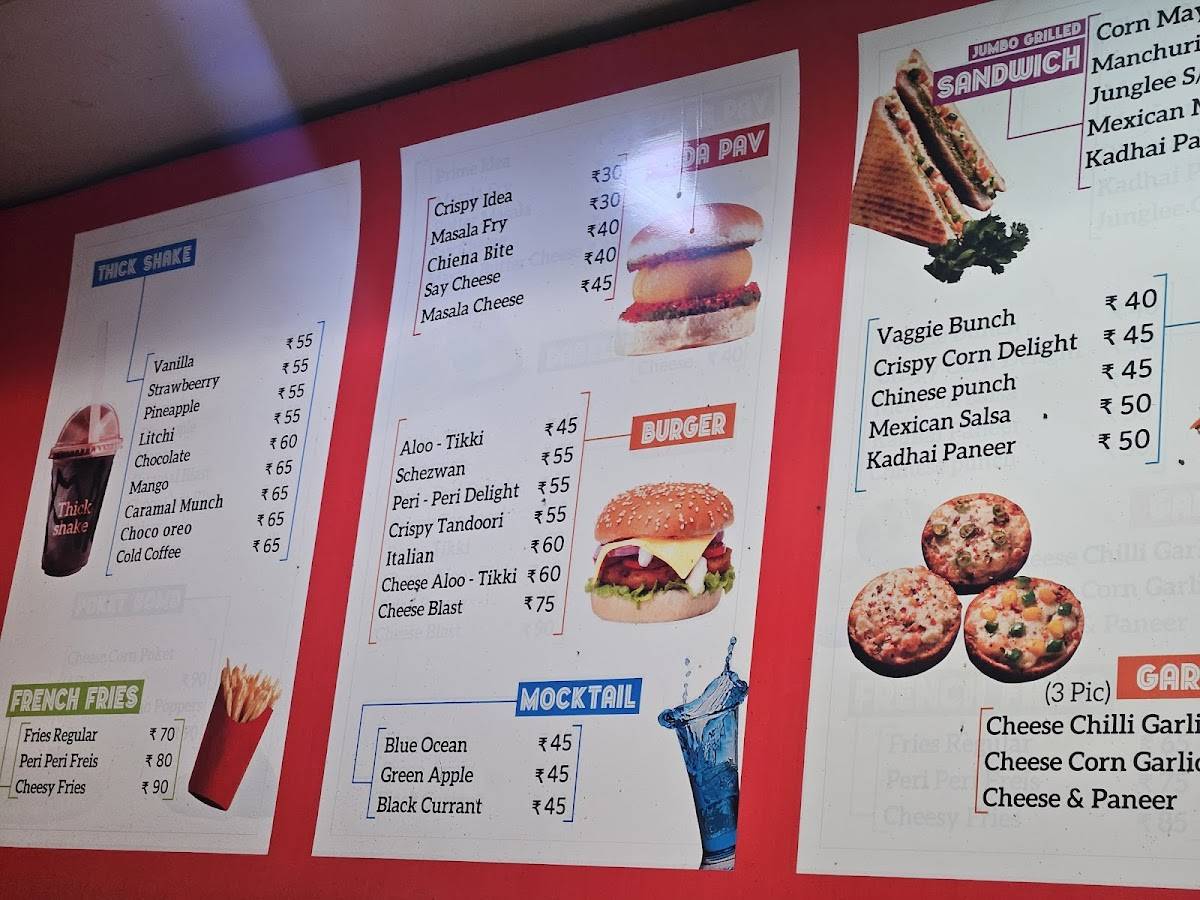 Jhakaas menu