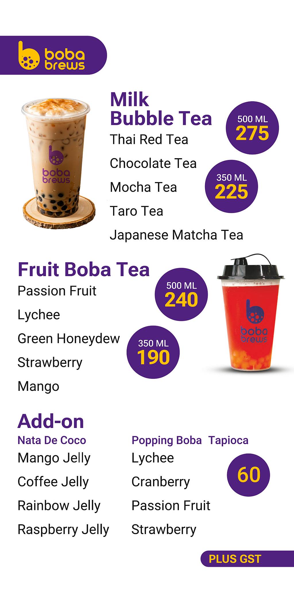 Chai Kings - Anna Nagar menu