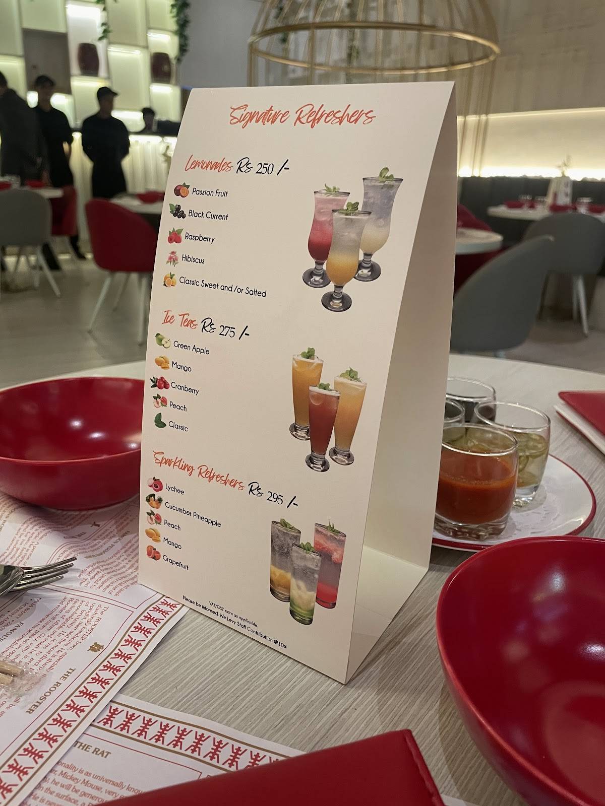 China Garden Cafe menu