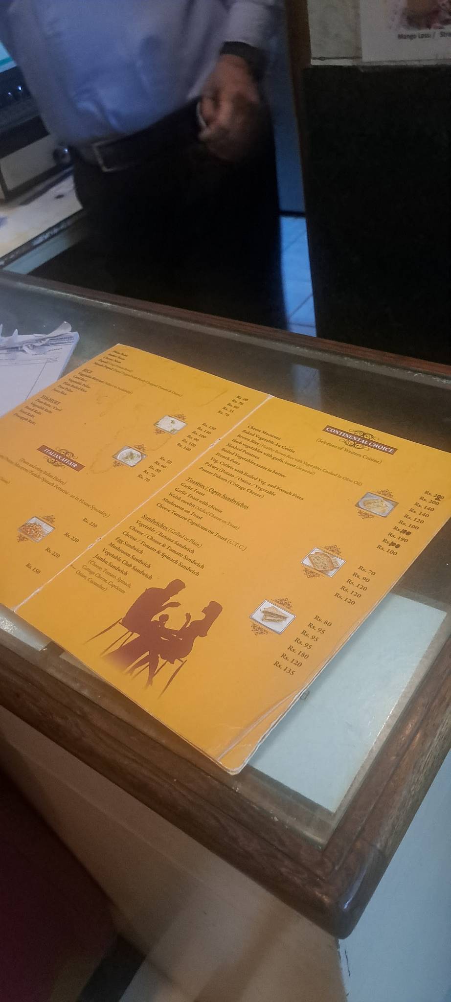 Chitra Cafe menu