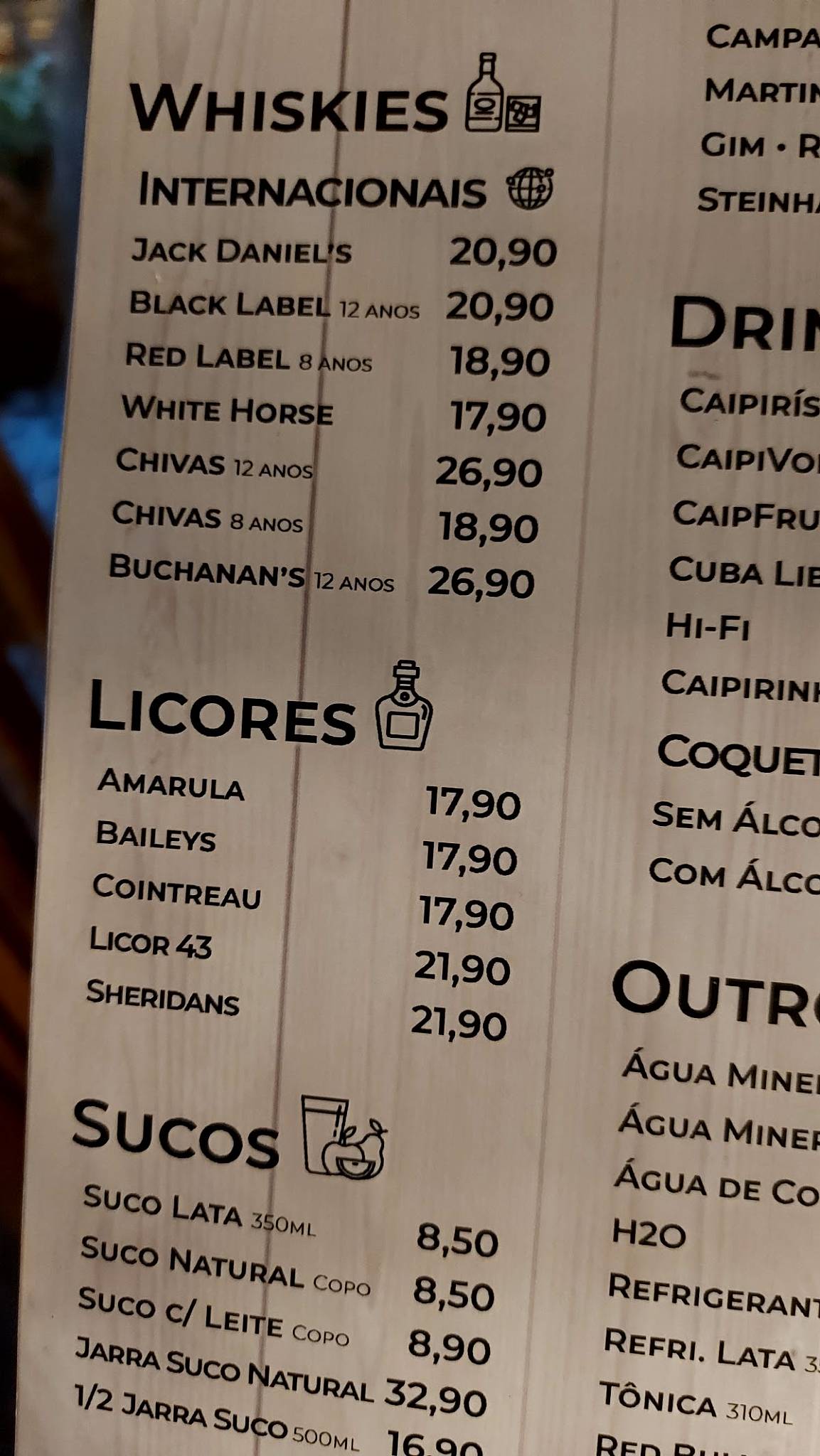 Churrascaria Fazenda Viganó - Ibirité cardápio