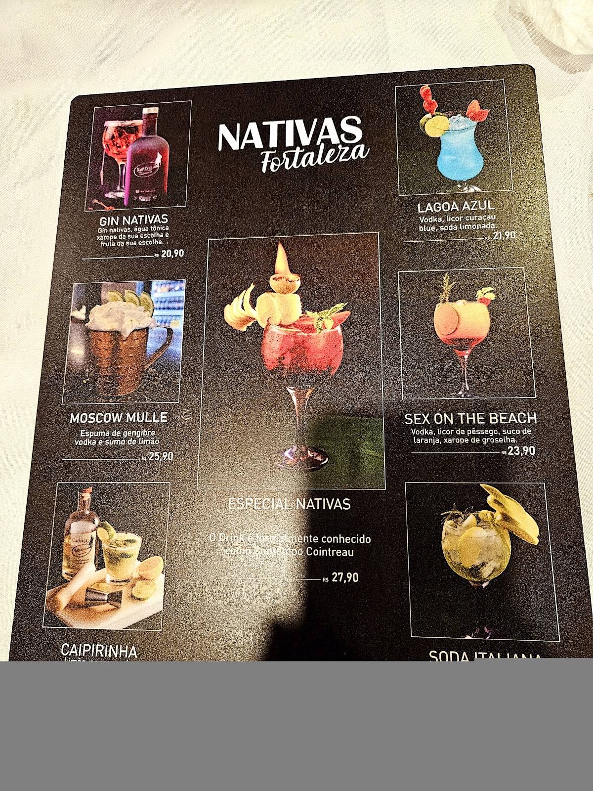 Churrascaria Nativas Grill Fortaleza Restaurante Rodízio cardápio