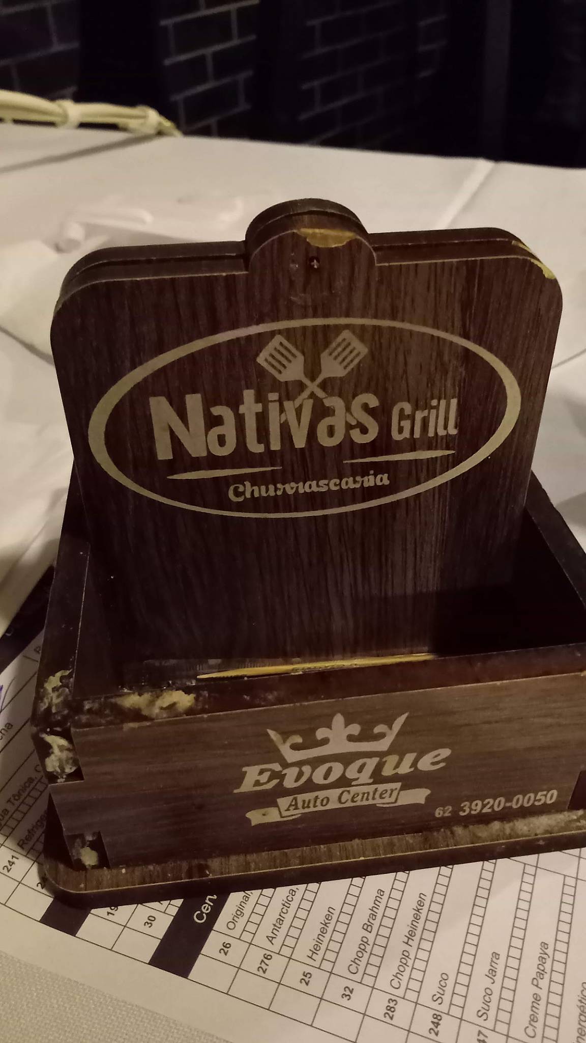 Churrascaria Nativas Grill Goiânia Restaurante Rodízio cardápio