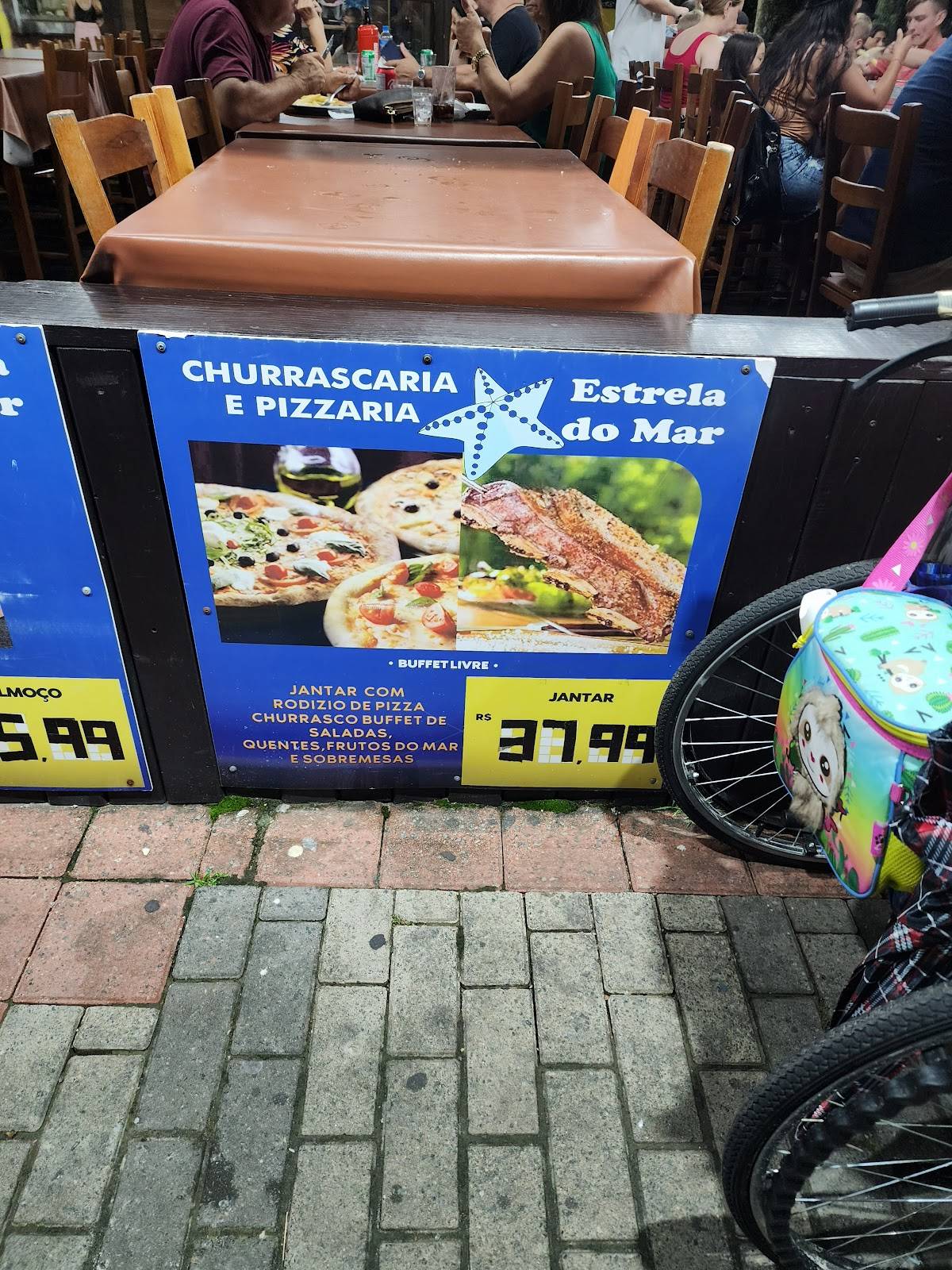 Churrascaria e Pizzaria Estrela do Mar cardápio